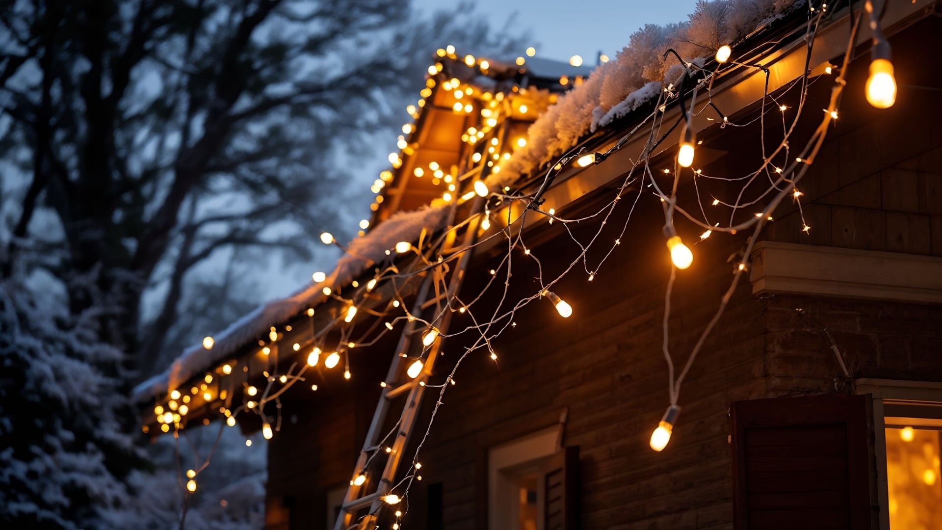 Christmas Lights Installation Gone Bad