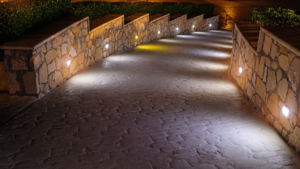 Rock Pathway Lighting For Safety