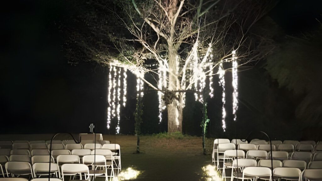 Weddings Walkway Dangled Lights